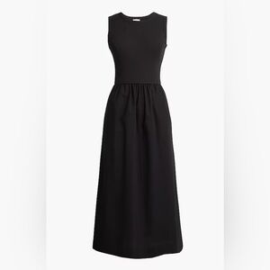 J crew factory knits mixy sleeveless maxi dress